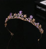 Diadema Mireasa Purple Sweet Luxury