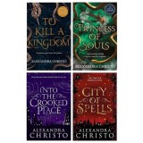 Cumpara ieftin Into The Crooked Place &amp; Hundred Kingdoms Series 4 Books Collection Set (into The Crooked Place, City Of Spells, To Kill A Kingdom &amp; Princess Of Souls