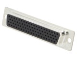 ENCITECH Conector D-Sub HD Mamă 78 Pini Placați Aur Negru
