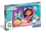 Puzzle Clementoni, Gabby&#039;s Dollhouse, 104 piese