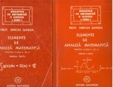 C10677 - ELEMENTE DE ANALIZA MATEMATICA CLASA A XII-A - MIRCEA GANGA