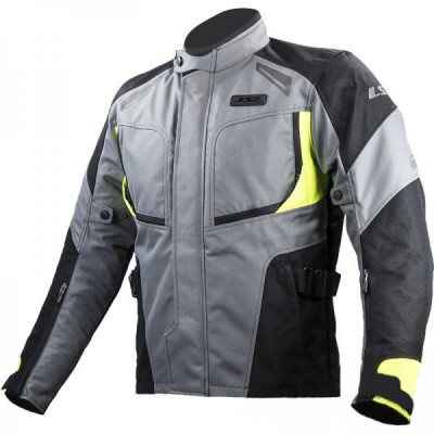 Geaca moto/atv man, LS2 PHASE, culoare gri/negru/galben, marime 4XL Cod Produs: MX_NEW AK6200J61089 foto