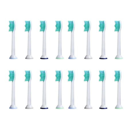 Set rezerve compatibile cu Philips Sonicare, ProResults HX6014, 16 buc