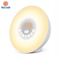 Boxa Bluetooth cu lampa, alarma si radio FM RedSun 6640C foto