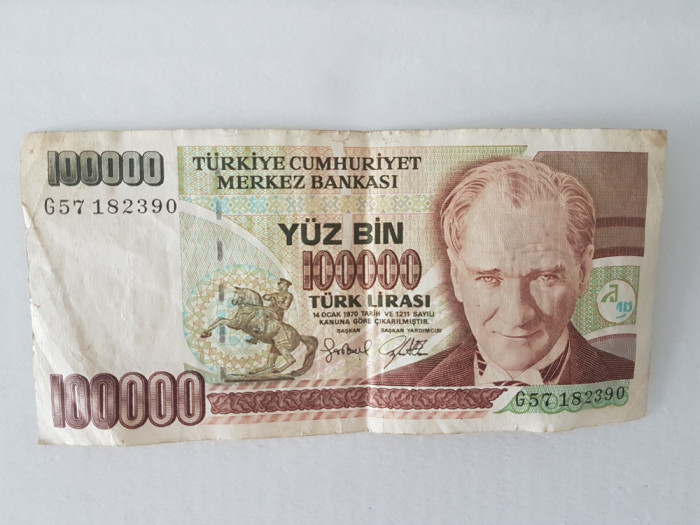 Turcia 100 000 Lire 1970