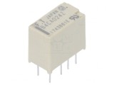 Releu Electromagnetic DPDT 24VDC 2A 0.3A 125VAC THT