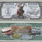 !!! SUA = FANTASY NOTE = ST. CHRISTOPHER , PATRONUL CALATORILOR - 2016 - UNC
