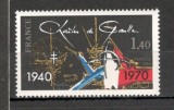Franta.1980 40 ani &quot;Apelul de la 18 Iunie 1940&quot;-Pictura SF.931