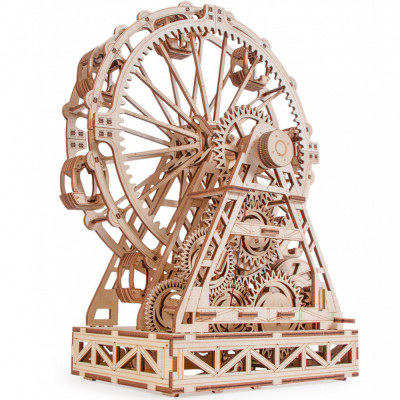 Puzzle 3D din lemn Ferris Wheel - roata parc de distractii foto