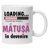 Cana alba personalizata &quot;matusa in devenire&quot;, INOVATIX&reg;. 330ml, Oem