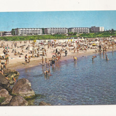 CA17 -Carte Postala- Mangalia, Plaja ,circulata 1970