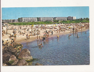 CA17 -Carte Postala- Mangalia, Plaja ,circulata 1970 foto