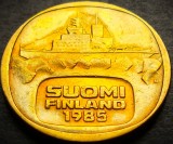 Moneda 5 MARKKAA - FINLANDA, anul 1985 *cod 5156 A, Europa