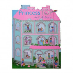 Carte cu abtibilduri Princess TOP My house, editura Girasol, roz foto