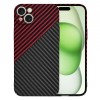 Husa pentru Apple iPhone 15 Plus, Techsuit, Carbonite FiberShell Vortex, Rosie