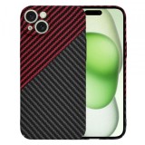 Husa pentru Apple iPhone 15 Plus, Techsuit, Carbonite FiberShell Vortex, Rosie