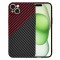 Husa pentru Apple iPhone 15 Plus, Techsuit, Carbonite FiberShell Vortex, Rosie
