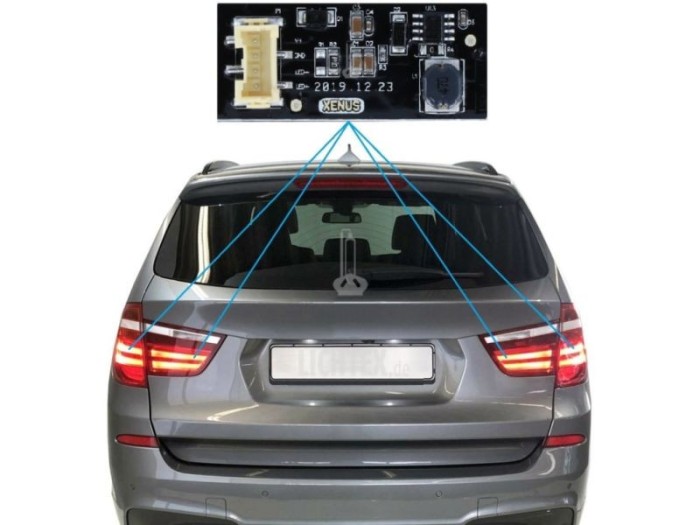 Modul pozitii lampa spate BMW X3 F25 compatibil Valeo B003809.2