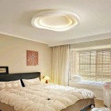 Cumpara ieftin Aplica LED tavan, 88W, alba, lumina calda/neutra/rece, diametru 48cm