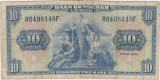 GERMANIA 10 MARK MARCI 1949 F