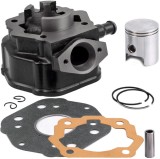 Cumpara ieftin Kit Cilindru Scuter Derbi Senda XTreme R 50cc 2T Racire Apa + Piston, Segmenti, Garnituri - Set Motor Derbi 50 GPR, Gilera