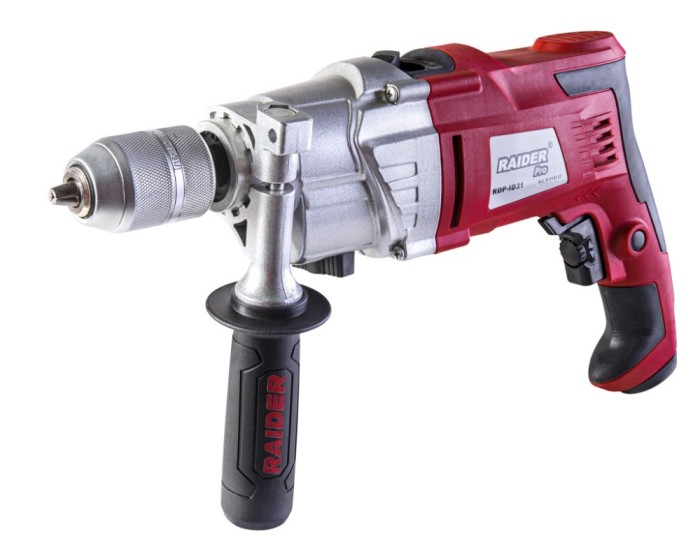 Masina de gaurit cu percutie 1050W 13mm RD-ID31 HardWork ToolsRange
