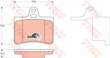 Set placute frana,frana disc CITROEN C5 II Break (RE) (2004 - 2016) TRW GDB1450