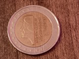 C50 - Moneda foarte veche - 2 euro - Olanda - 2001, Europa