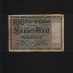 Rar! 100 marci mark Munchen Notenbank 1922 seria083027