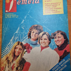 revista femeia martie 1985-art. orasul sacele,cluj napoca si zalau