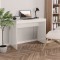 vidaXL Birou, alb extralucios, 90x40x72 cm, lemn prelucrat 800384