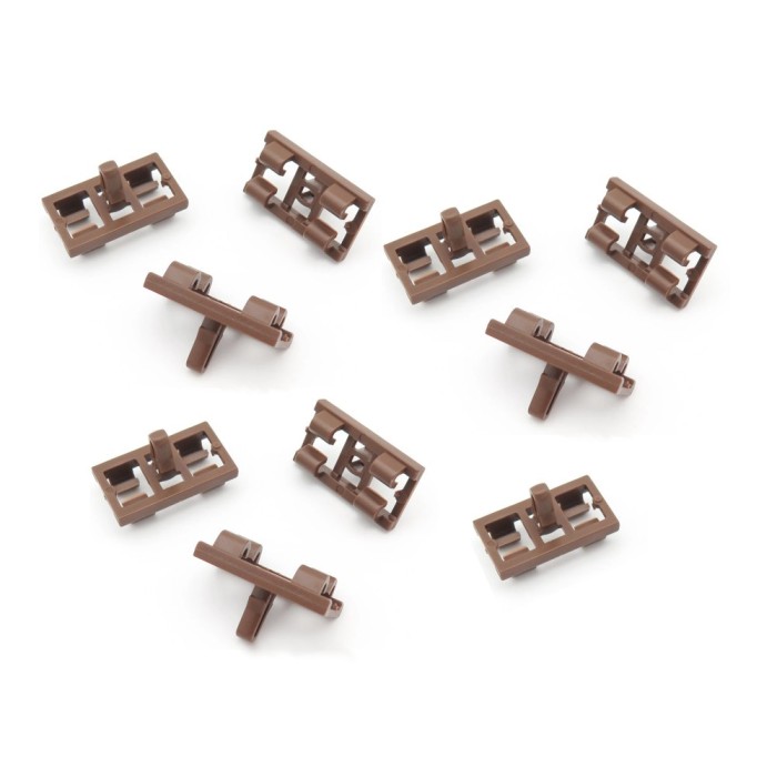 Set 10 clips garnituri Bmw X5 (E53), fata+spate; inferior fitting, garnitura usa