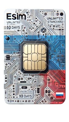 eSIM Russian Federation, Unlimited Standard, 10 Days foto