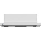 Hota telescopica incorporabila Beko HNT61310WH, 300 mc/h, 3 trepte, Iluminare LED, Clasa C