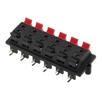 Conector boxe 12 pini, pe panou - 123746 foto