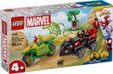 LEGO&reg; Spidey - Spin si electro intr-o urmarire cu dino-vehicule (11198)