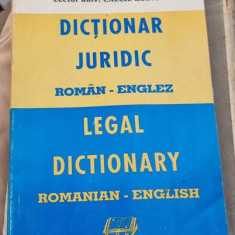 Vladimir Hanga - Dictionar Juridic Roman-Englez