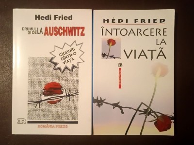 Hedi Fried - &amp;Icirc;ntoarcere la viață + Drumul la și de la Auschwitz. Cioburi dintr-o viață foto