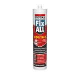 Adeziv pentru suprafete multiple, Soudal Fix All High Tack, alb, 290 ml
