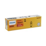 Set 10 Becuri Auxiliare Auto AMIO H10W 12V 10W BA9S Halogen Iluminare Interior Auto