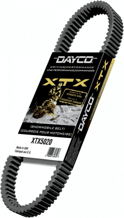 Curea snowmobil 1115,2 mm (43-29/32&amp;quot;) Dayco XTX Cod Produs: MX_NEW 11420380PE