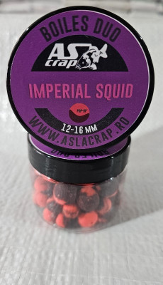 As la Crap - Boiles DUO (50% Boiles-50% Pop-Up) 100g - Imperial Squid foto