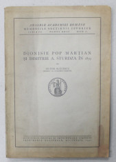 DIONISIE POP MARTIAN SI DIMITRIE A. STURDZA IN 1859 de VICTOR SLAVESCU , 1941 foto