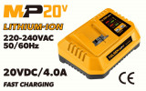 Incarcator rapid 20VDC/4.0A, MP20V, Tolsen