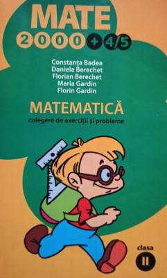 Constanta Badea - Matematica, clasa a II-a (2004) foto