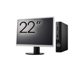 Pachet Calculator Second Hand DELL OptiPlex 3090 Mini PC, Intel Core i3-10105T 3.00 - 3.90GHz, 8GB DDR4, 256GB SSD + Monitor 22&amp;quot; NewTechnology Me