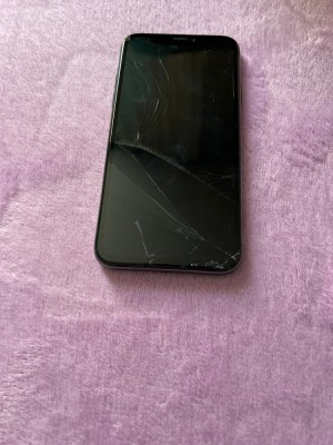 iPhone X display spart foto