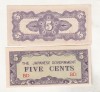 Bnk bn Burma 5 centi (1942) unc - P10a