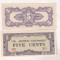 bnk bn Burma 5 centi (1942) unc - P10a