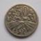 50 HALERU 1922 CEHOSLOVACIA
